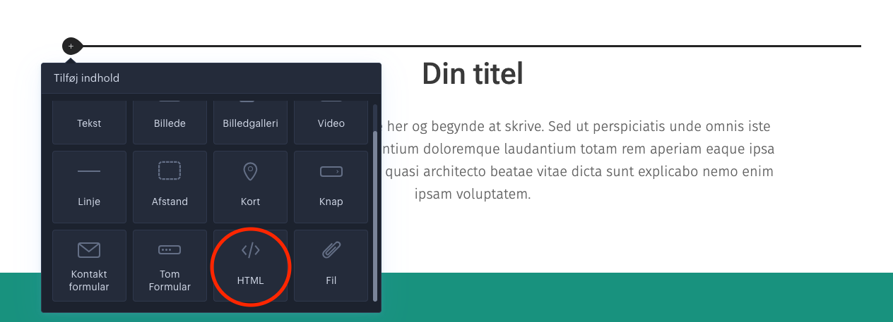 html